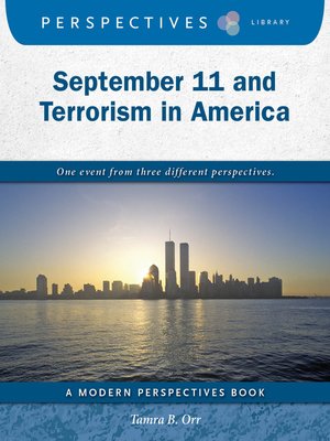 cover image of September 11 and Terrorism in America